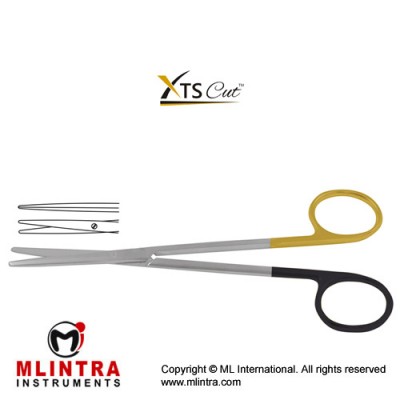 XTSCut™ TC Metzenbaum-Fine Dissecting Scissor - Slender Pattern Straight Stainless Steel, 14.5 cm - 5 3/4"